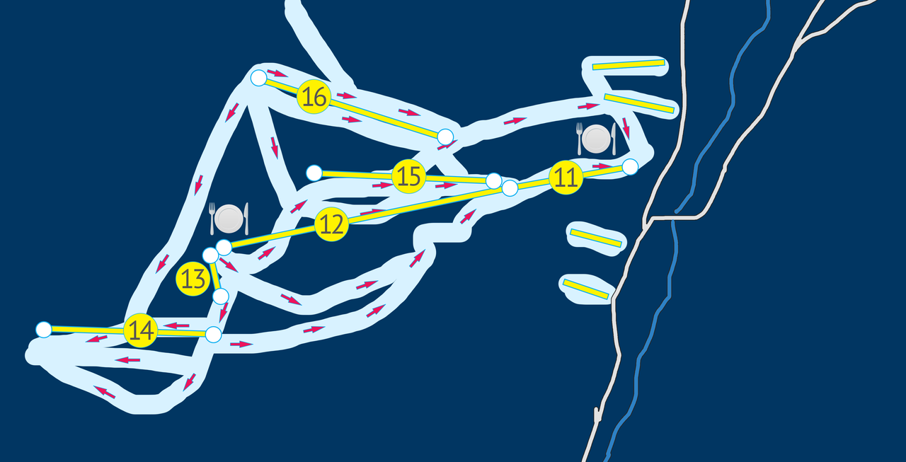 Carosello 3000 lifts map