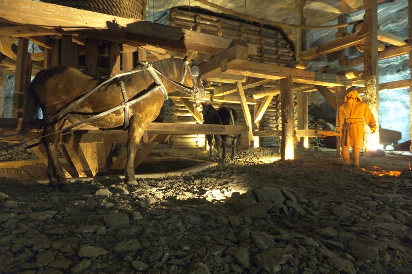 Wieliczka Salt Mine near Cracow, southern Poland