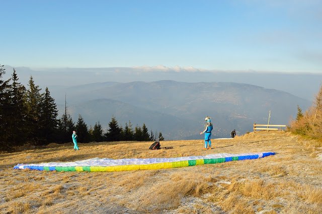 Skrzyczne, Beskid mountain range in Silesia, southern Poland