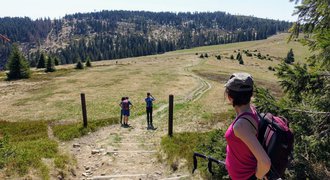 Hiking in Gorce mountains, Poland