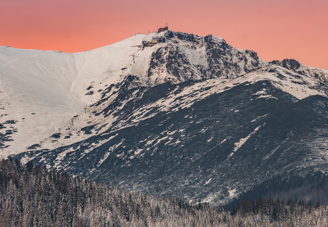 Kasprowy Wierch mountain peak