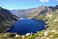 Best hikes in Europe. Pyrenees mountain lake.