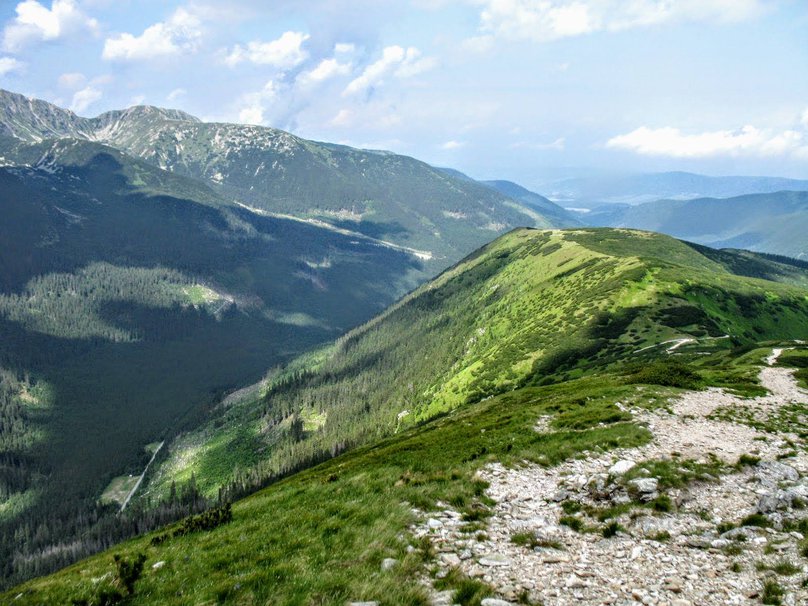 Sedlo Zabrat Pass Western Tatras