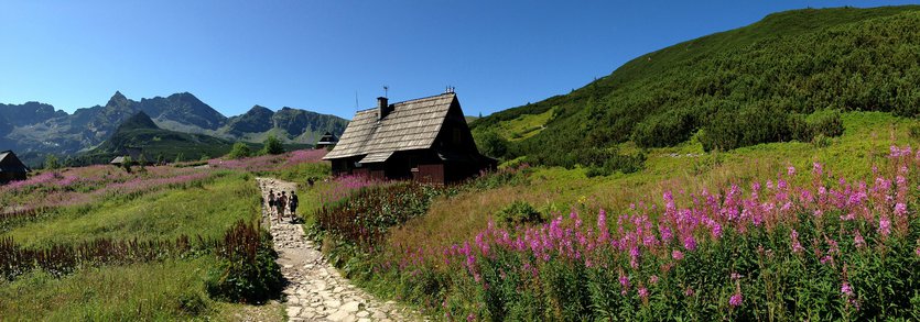 Hiking trail in Tatra National Park