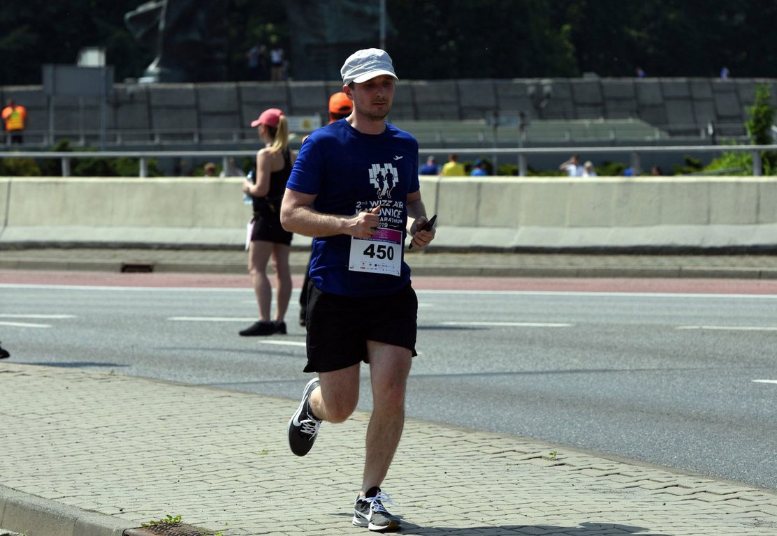 running half marathon