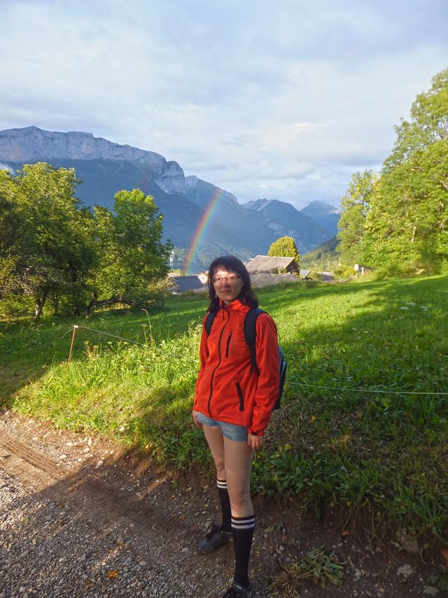 hiking around Annecy mountains