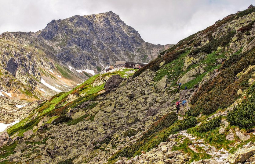 mountain huts High Tatras Zbojnícka chata Slovakia.jpg