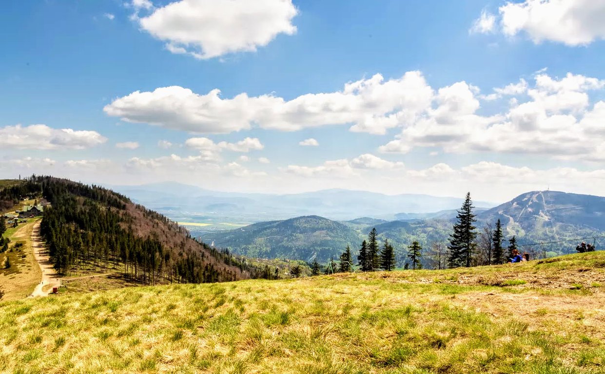 Mountains in Poland - hikes in Beskidy mountains