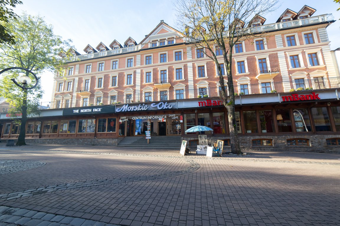 Zakopane Morskie Oko building on Krupówki